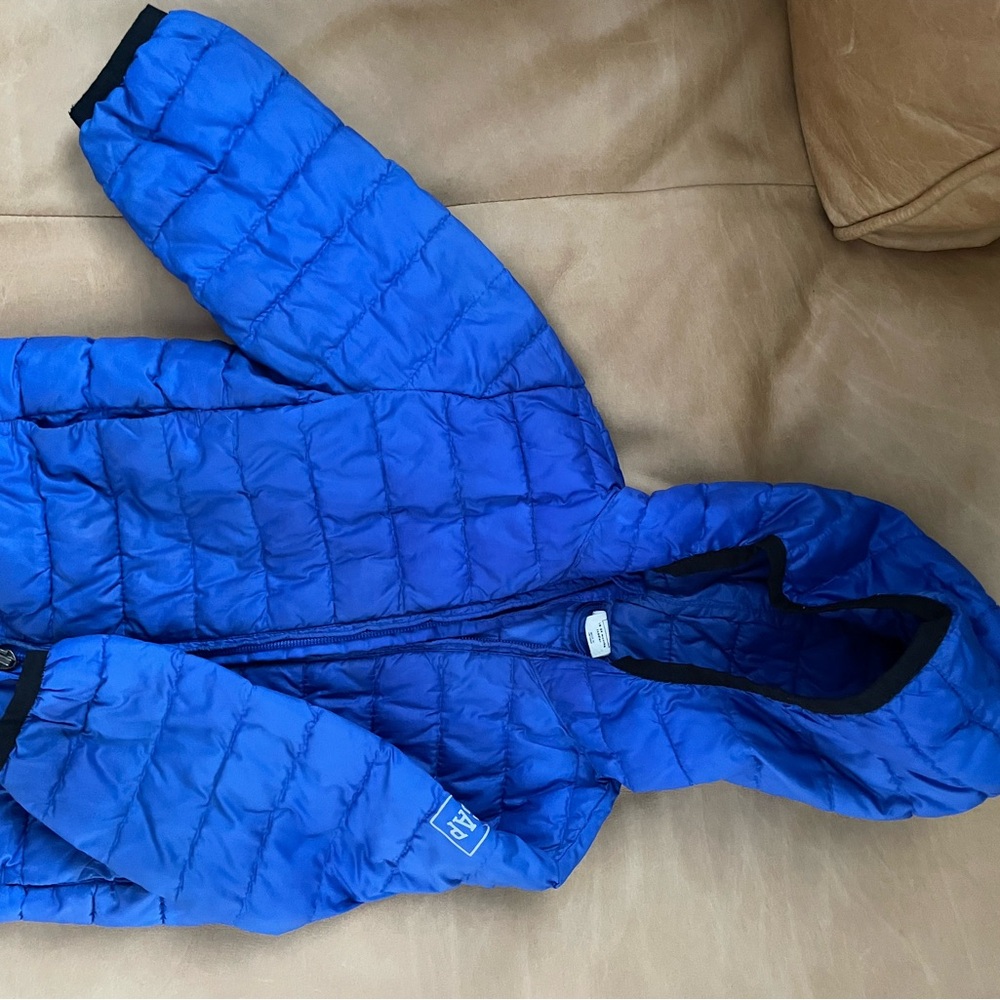 GAP Vibrant Blue Kids Puffer Jacket